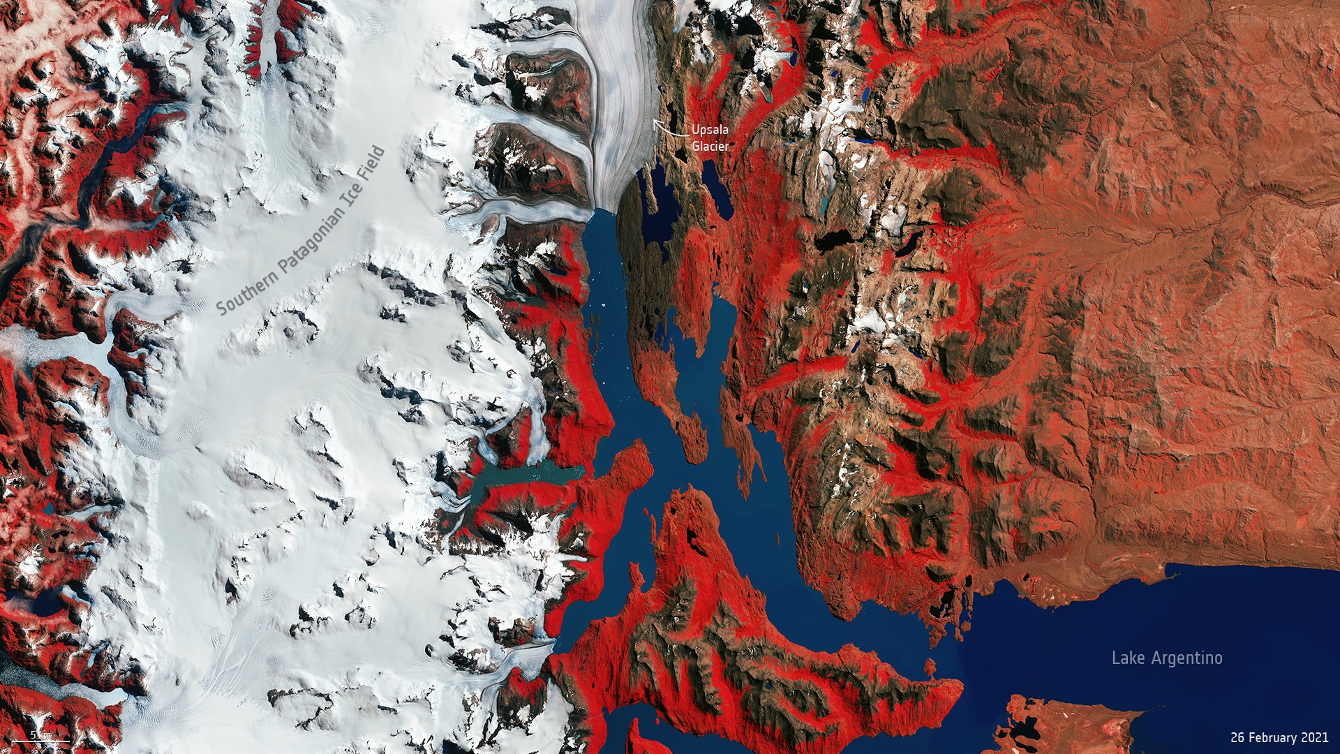 Upsala Glacier After